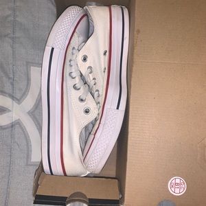 White Low-top Converse